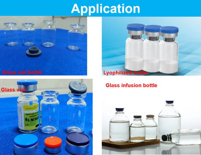 High Quality 20mm 23mm Medical Butyl Rubber Stoppers for Pharmaceutical Lyophilization Glass Vials