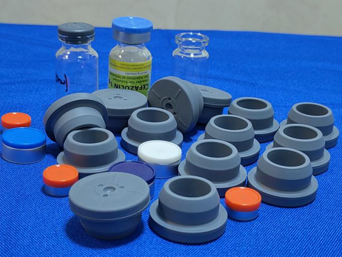 High Quality 20mm 23mm Medical Butyl Rubber Stoppers for Pharmaceutical Lyophilization Glass Vials