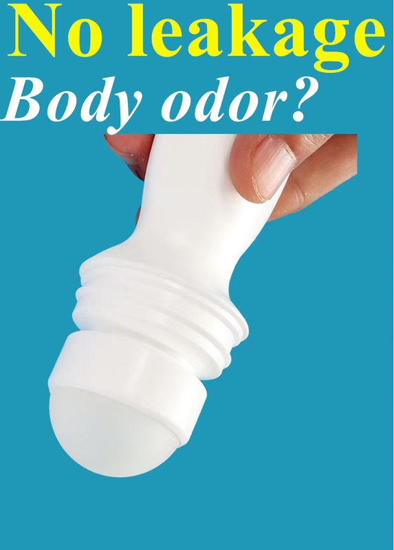 30 ml 50 ml 60 ml 100 ml PE Rollo di plastica sul deodorante Bottiglia Roller Corpo profumato Bottiglia Roller antitraspirante sul flacone