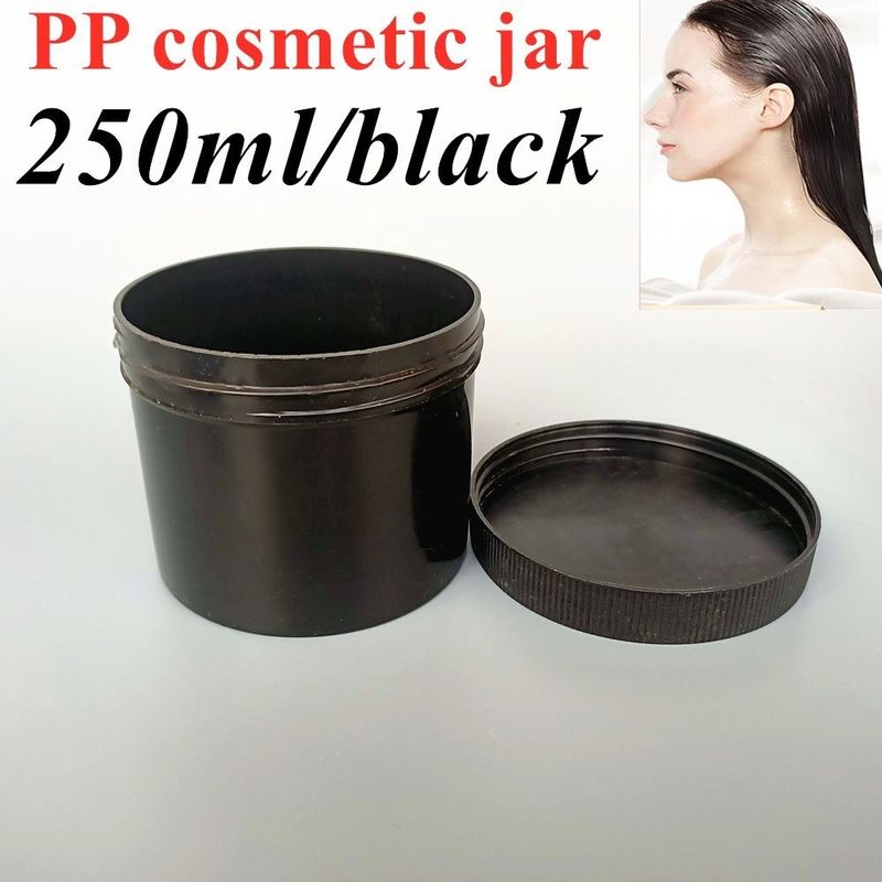 250 ml 500 ml 950 ml Crema per il viso Cosmetica Bottone per capelli Occhi corpo Crema Bottone di crema vuota Contenitore di crema PP Bottone cosmetica in plastica