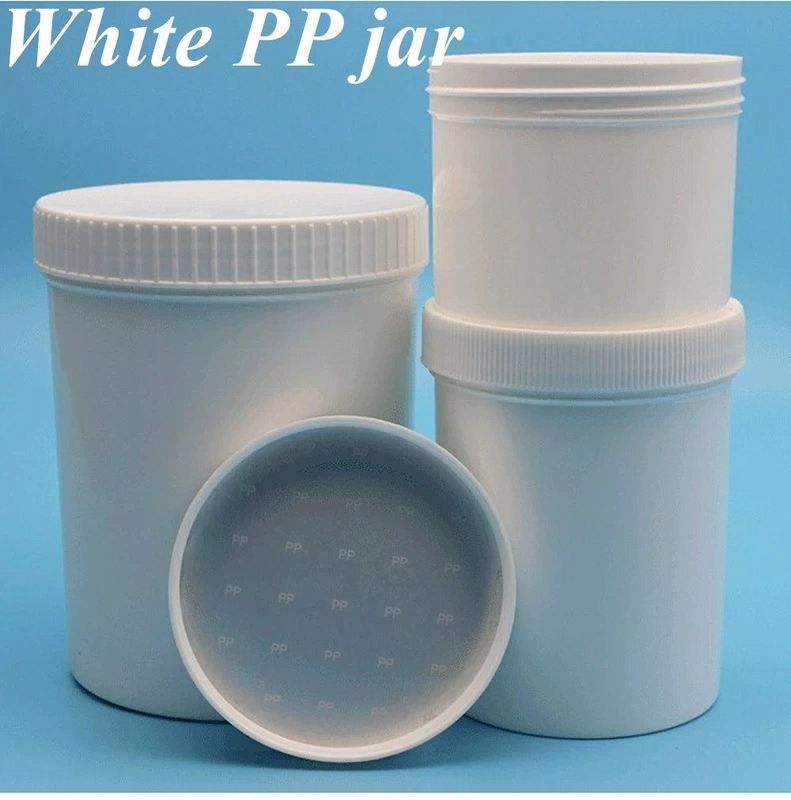 250 ml 500 ml 950 ml Crema per il viso Cosmetica Bottone per capelli Occhi corpo Crema Bottone di crema vuota Contenitore di crema PP Bottone cosmetica in plastica