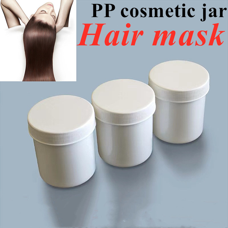 Campioni gratuiti MOQ basso 150g 250g 500g 1000g Crema per il viso ecologica Imballaggio Bianco Nero Blu Plastica PP vasetto cosmetico