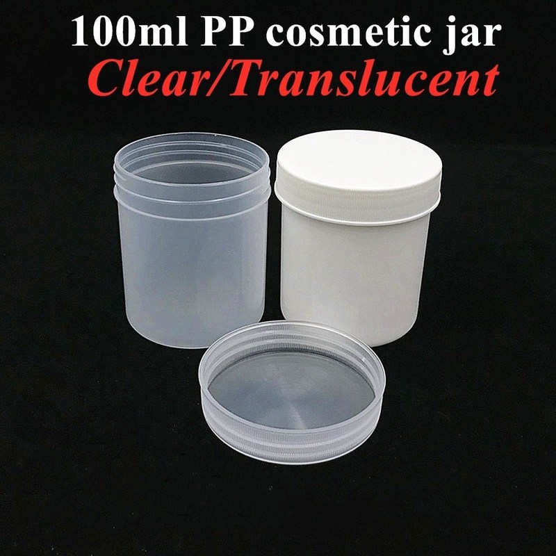 Prodotti cosmetici Imballaggio alimentare 150ml 250ml 500ml 1000ml PP Plastico cura della pelle cura delle mani Cosmetici Crema Bastone Maschera di fango Bastone di plastica