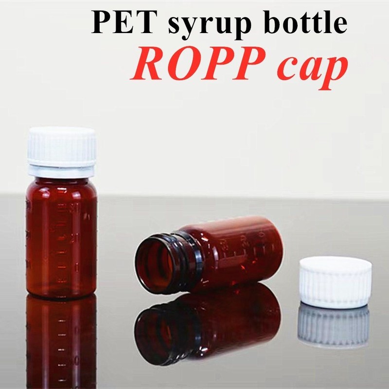 100 ml 120 ml 150 ml 200 ml Ambraro Rotondo Farmaceutico Per animali da compagnia Liquido orale Sciroppo per tosse Bottiglia di plastica con tappo a vite in PP