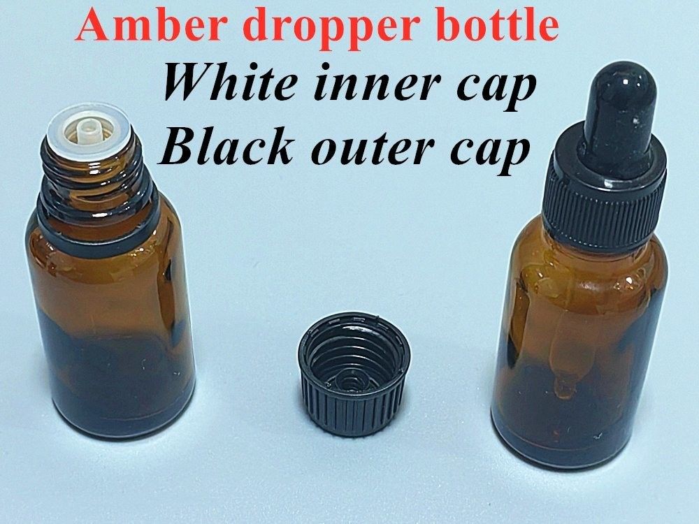 30 ml 50 ml 60 ml 100 ml Olie per capelli Siero Olio per barba Ambrone Marrone vuoto olio essenziale rotondo Bottiglia di goccia di vetro