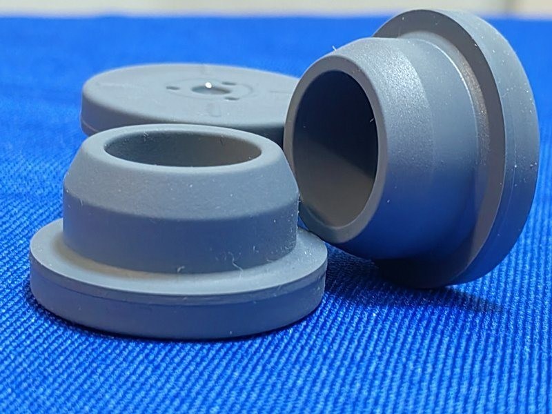 13mm 20mm 28mm colore grigio Vials di vetro per iniezione Usare Liofilizzato Vial in polvere Farmaceutico Tappo di gomma di butile