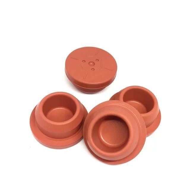 13mm 20mm 32mm Grigio Medicale Liofilizzazione Tappo di gomma butila per vetro Vial per iniezione Bottiglia per infusione