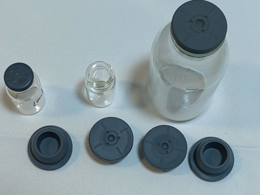 20mm 28mm 32mm Tappo di gomma di butile Chiusura Tappo di gomma di butile farmaceutico per flaconi farmaceutici Bottiglia per infusione