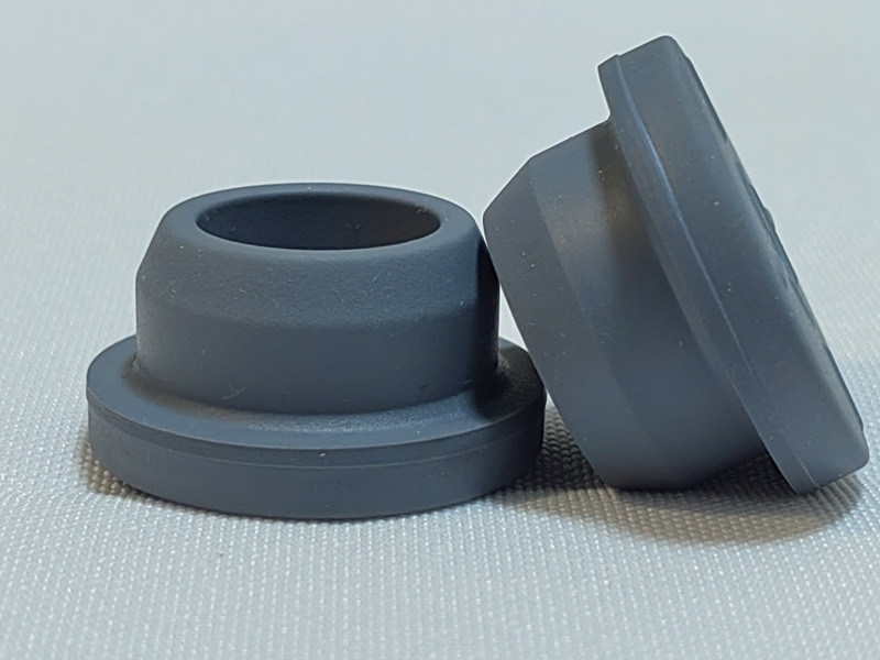 Tappo in gomma boromatizzata in silicone di grado farmaceutico da 13 mm, 20 mm e 28 mm per flaconcino di iniezione liofilizzato in vetro