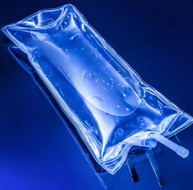 Sacchetti per infusione medica PVC usa e getta 100 ml 250 ml 1000 ml 2000 ml Sacchetti IV senza Dehp Sacchetti IV soluzione liquida