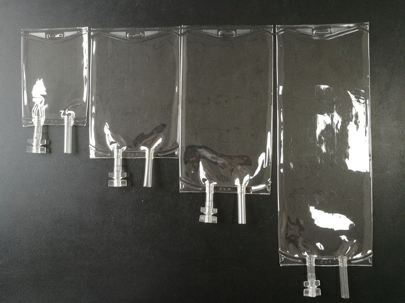 500 ml 1000 ml PVC Sacchetti IV sterili Sacchetti IV PVC monouso di plastica Medica Sacchetti sterili Sacchetti per infusione