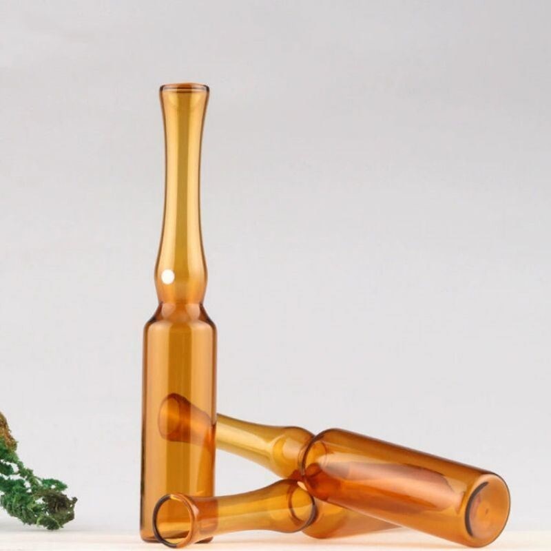 1 ml 2 ml 5 ml 10 ml YBB USP Ampolette di vetro borosilicato vuoto per iniezioni Ampolette di vetro ambra trasparente per farmaci