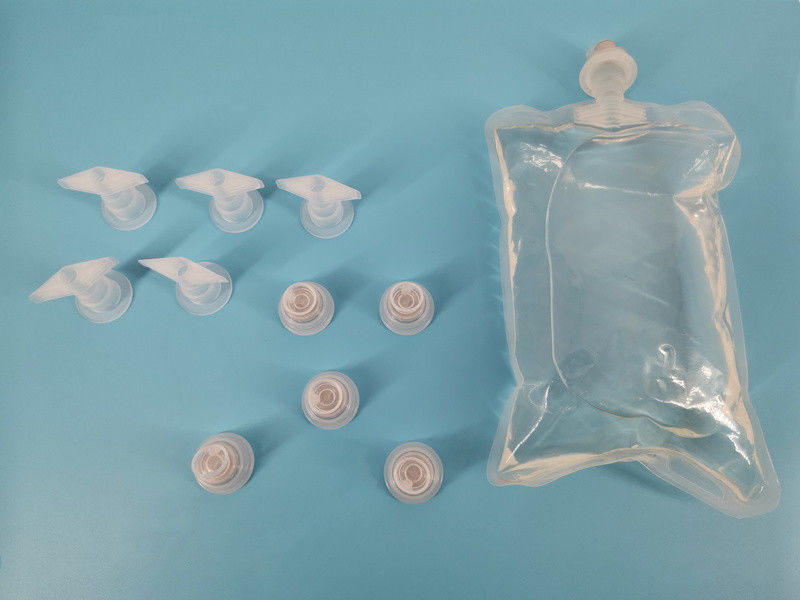 Copertura di infusione a doppia valvola pieghevole singola per flacone di infusione Lvp PP 30 mm Euro Cap con due teste