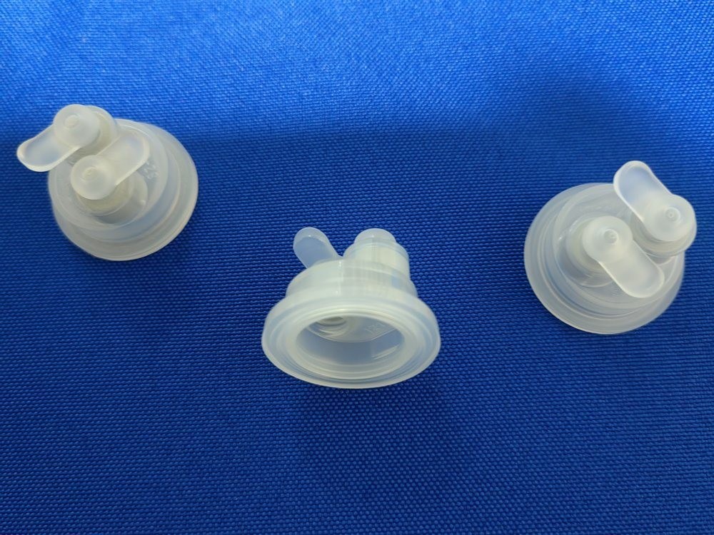 29mm 30mm 32mm Pull off Ring PP Euro Cap per bottiglia IV Non PVC IV sacchetto fluido