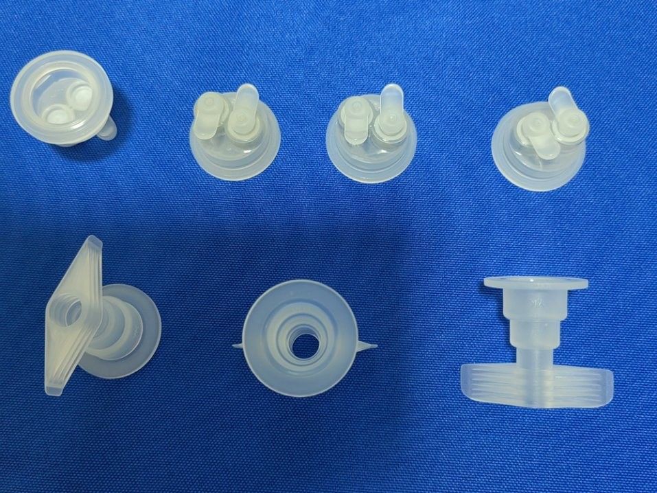 30mm 32mm 30mm Twin Flip Cap per sacchetto IV e bottiglia Cappuccio per infusione usa e getta per la bottiglia di infusione medica PP
