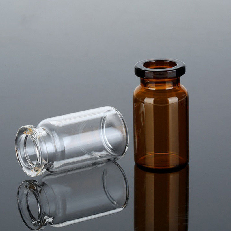 10 ml 20 ml Ambrosica Chiara Soda Calce Pulito Lavato Sterile Depirogenato Vial di Vetro per Iniezioni di Antibiotici