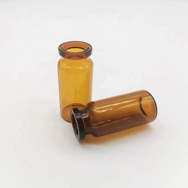 5 ml 10 ml 20 ml Violo Ambrato trasparente Bottiglia di vetro di vaccacina Medicina Soda Lime Farmaceutica Violo di vetro per iniezioni