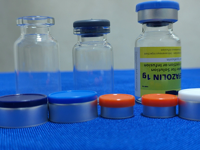 10 ml 20 ml Ambrone trasparente Vuoto Crimp collo borosilicato tubolare Vial di vetro per polvere liquida farmaceutica