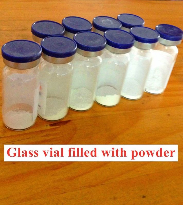 Vial di vetro trasparente a borosilicato da 18 mm con tappi USP Tipo Vial di vetro vuoto