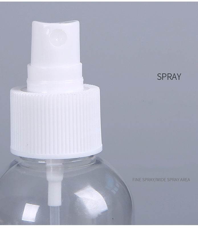 60 ml 100 ml Bottiglia a spruzzo in plastica PET di forma rotonda piccola