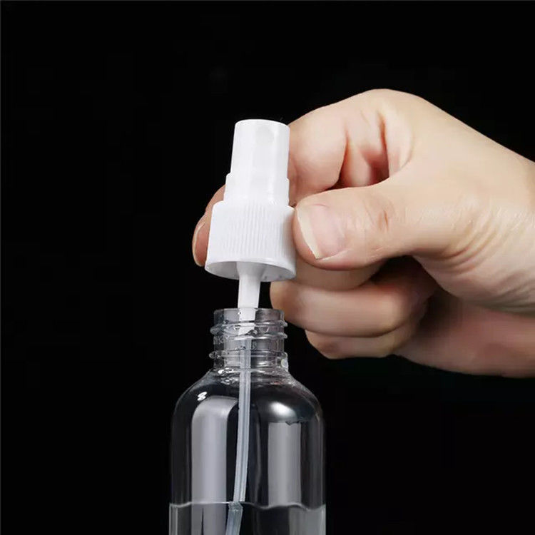 60 ml 100 ml Bottiglia a spruzzo in plastica PET di forma rotonda piccola