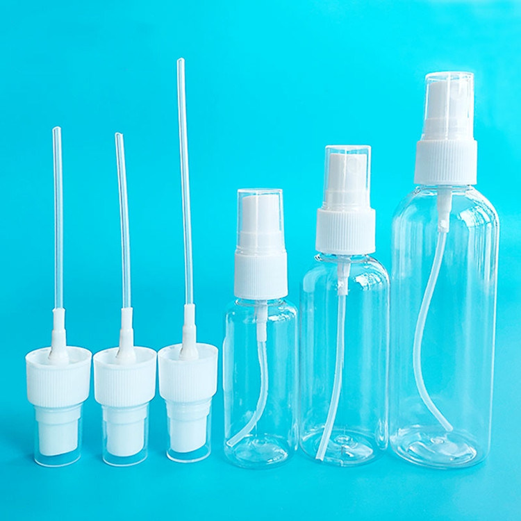 30 ml 50 ml 60 ml 100 ml 120 ml 250 ml cosmetici vuoti per animali di compagnia Perfume di nebbia di plastica Spray Bottle Mini Plastic PET Spray Bottle