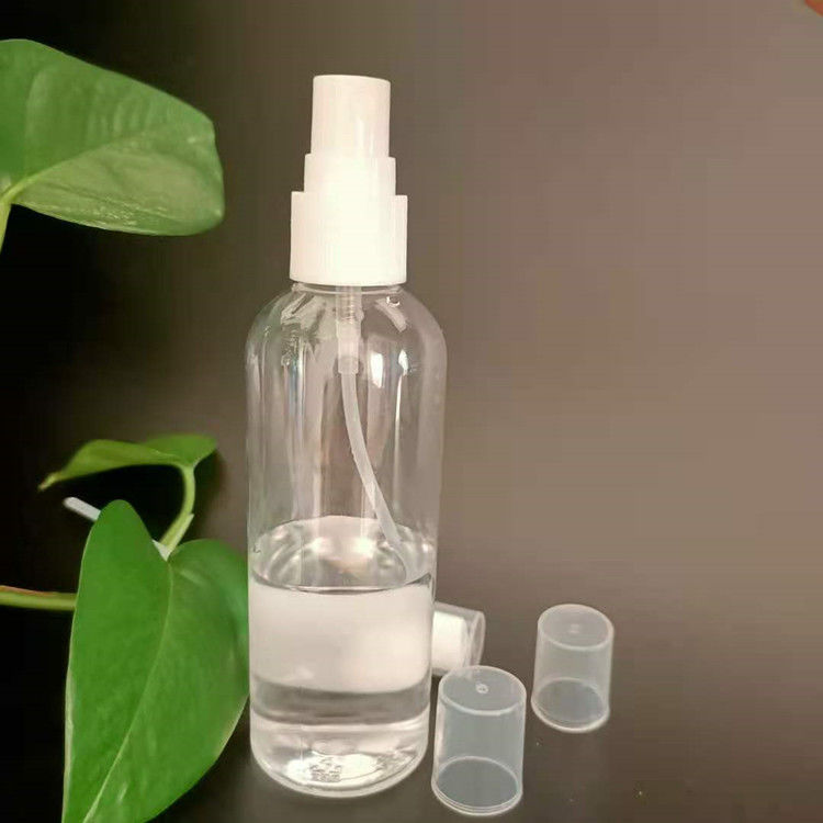 cosmetici 30ml 50ml 60ml 100ml 120ml bottiglia rotonda vuota in PET di nebbia fine di plastica per profumi
