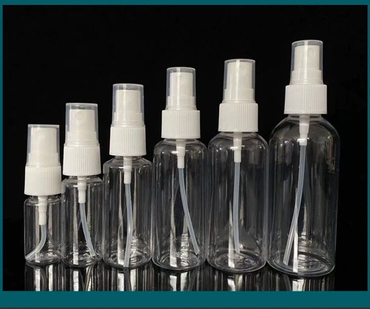 Bottiglie per spray di nebbia in plastica in PET cosmetica da 100 ml