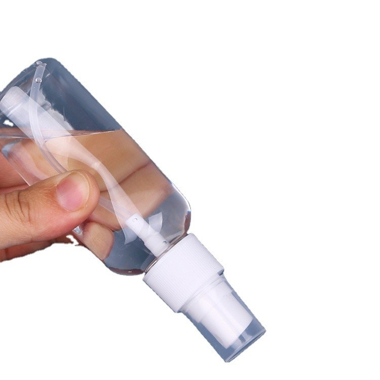 50 ml 60 ml 100 ml PET spray di plastica nebbia fine profumo disinfettante alcol bottiglie di plastica cosmetica portatili con spray
