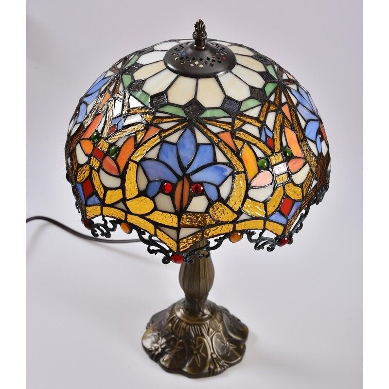 Lampada da tavolo in vetro mosaico in vetro turco Marocco Decorazione domestica per ristoranti hotel camera da letto